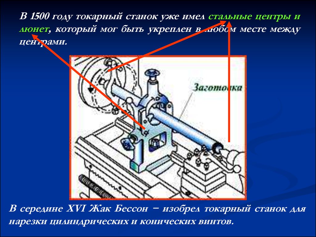 Кто изобрел токарный станок