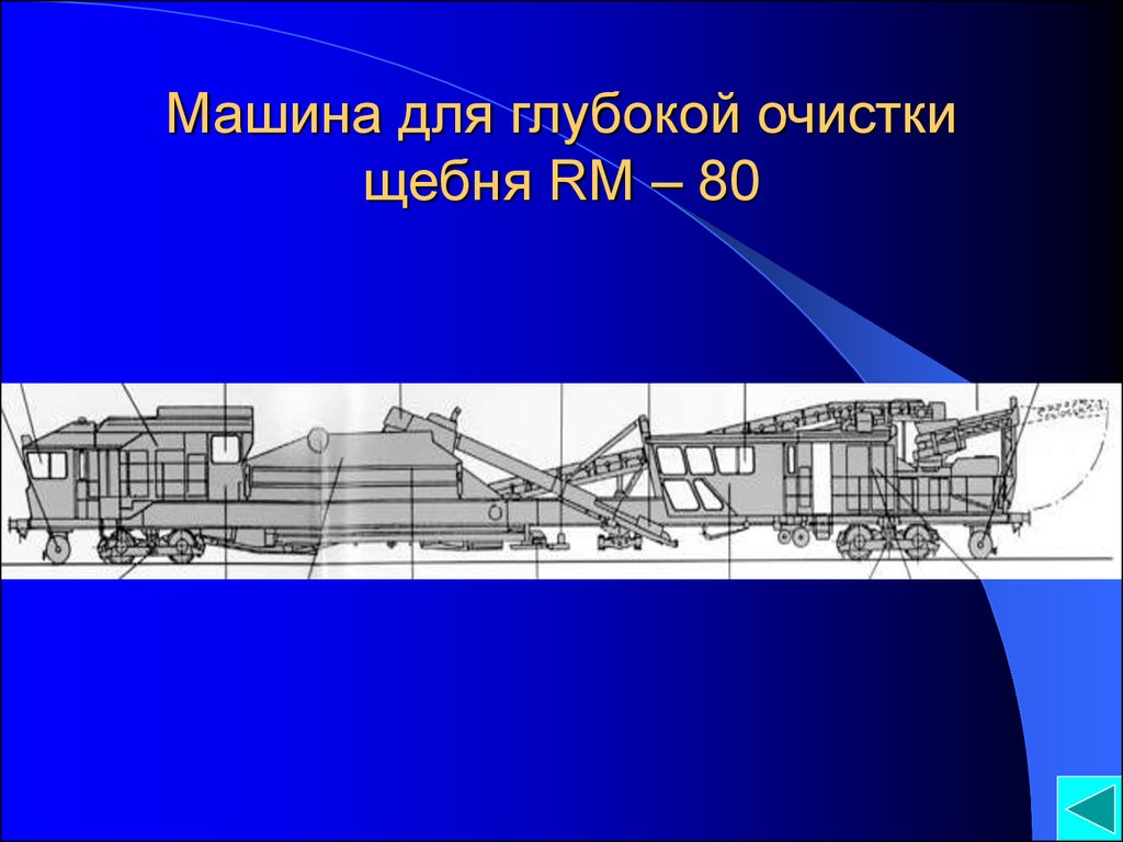 Щебнеочистительные машины - презентация онлайн