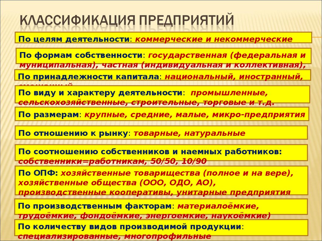 Виды продукции. Классификация предприятий по выпускаемой продукции. Классификация организаций в экономике организации. Экономика организации лекции. Классификация предприятий в экономике организации.