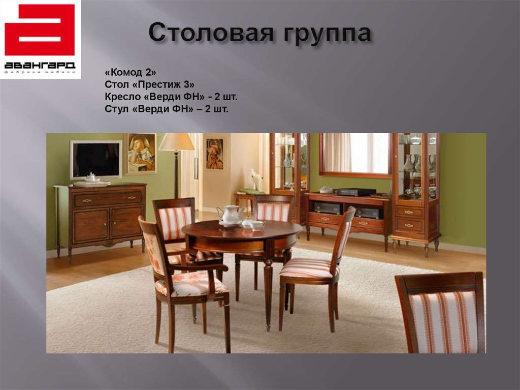 Столовая группа