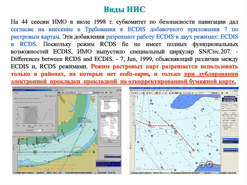 Навигационная электронная карта