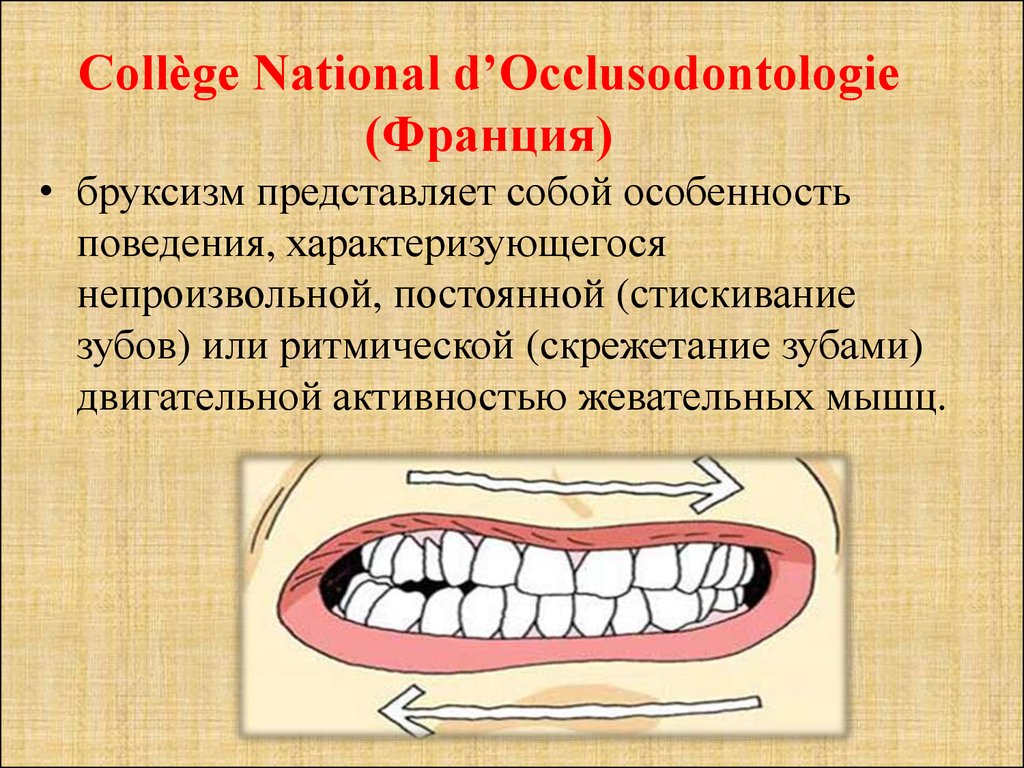 Почему скрипят зубами во сне. Стискивание зубов днем.