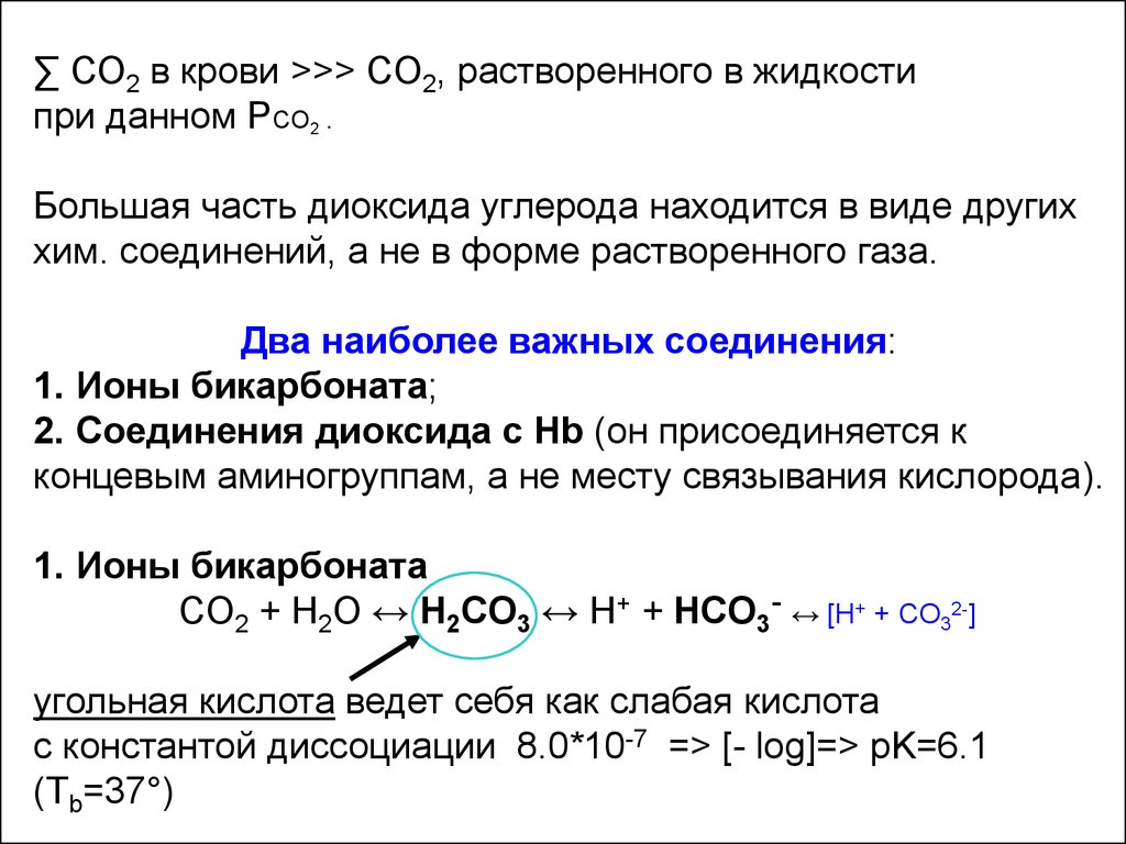 Перенос газов кровью. Растворимость газов в крови кратко. Co2 растворимый. Диссоциация диоксида углерода. Растворимость со2.