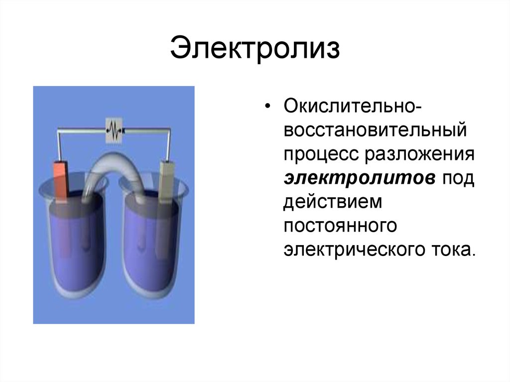 Электролиз получаемое вещество. Электролиз как окислительно-восстановительный. Электролизер химия. Типы электролиза. Электролиз это разложение.