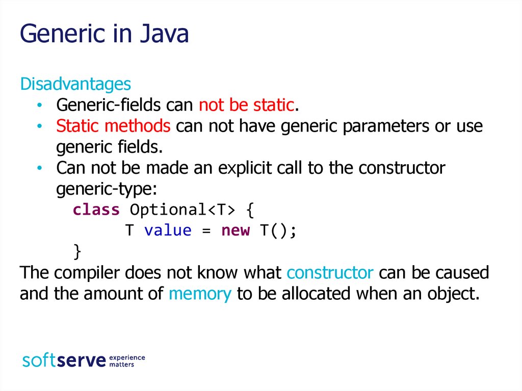 Generic in Java