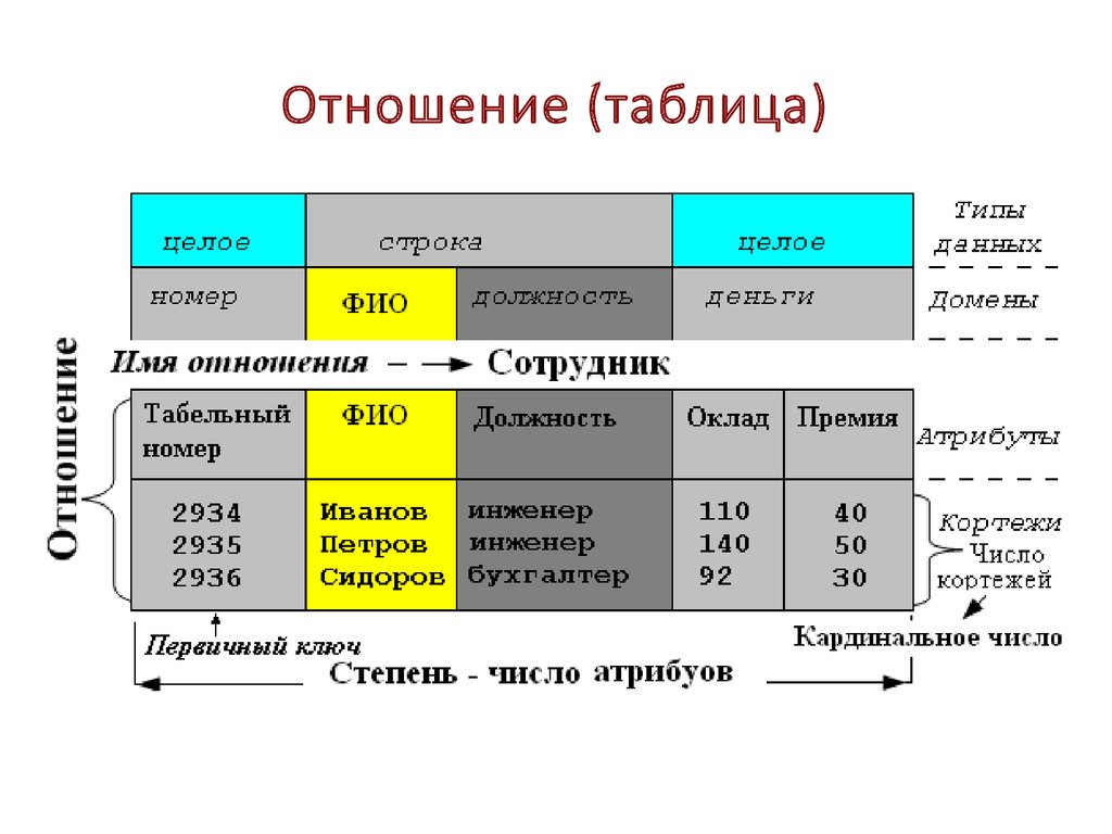 Таблица модели данных. Таблица отношений. Таблица взаимоотношений. Степень отношения таблица. Кардинальное число БД.