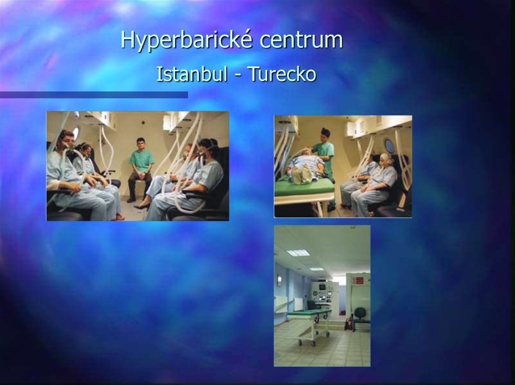 Hyperbarické centrum Istanbul - Turecko