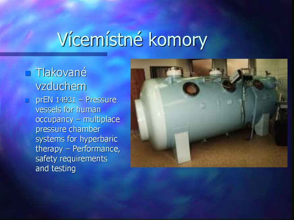 Vícemístné komory