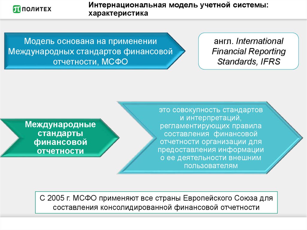 Реферат: Континентальная модель бухгалтерского учета на примере Испании