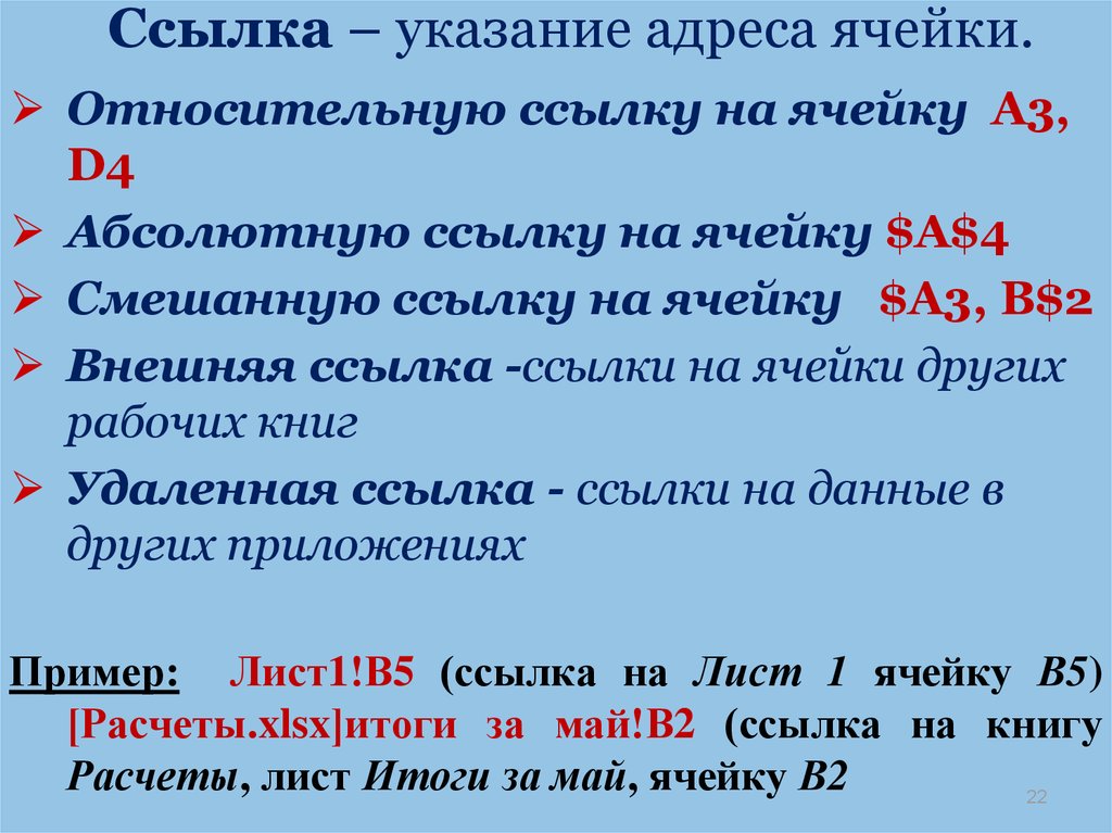 Выберите верный адрес сайта. Указание адреса ячейки. Ссылка – указание адреса ячейки.. ________ Ссылка - это ссылка на ячейки других книг. Ссылка – указание адреса ячейки. Картинки.