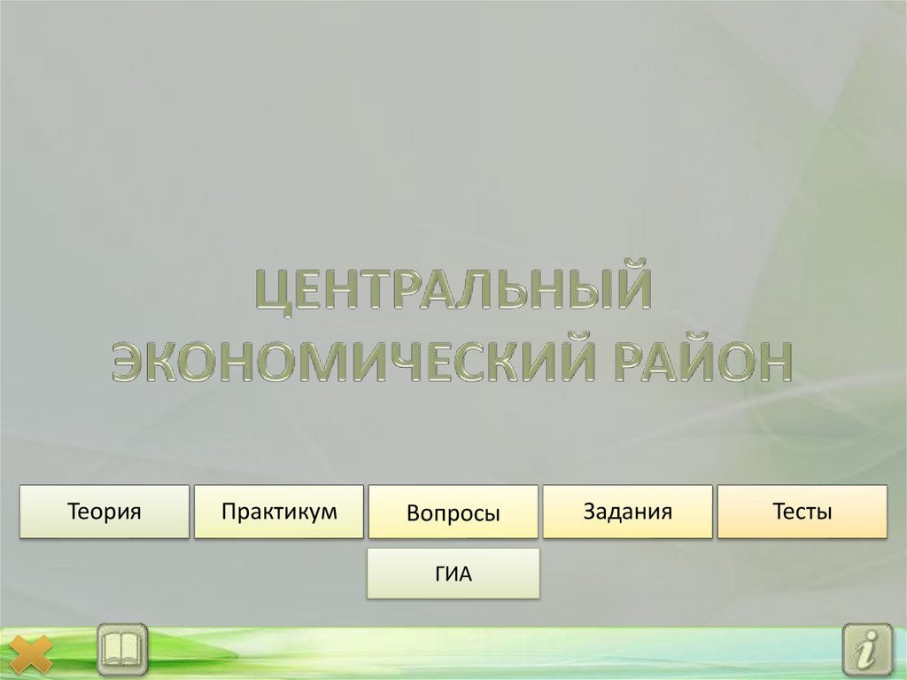 Курсовая работа: Территориальная организация населения Центрального экономического района