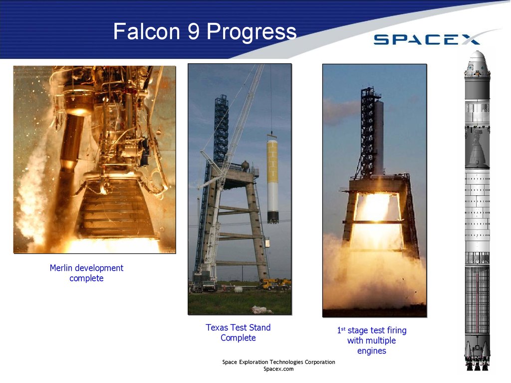 Falcon 9 Progress