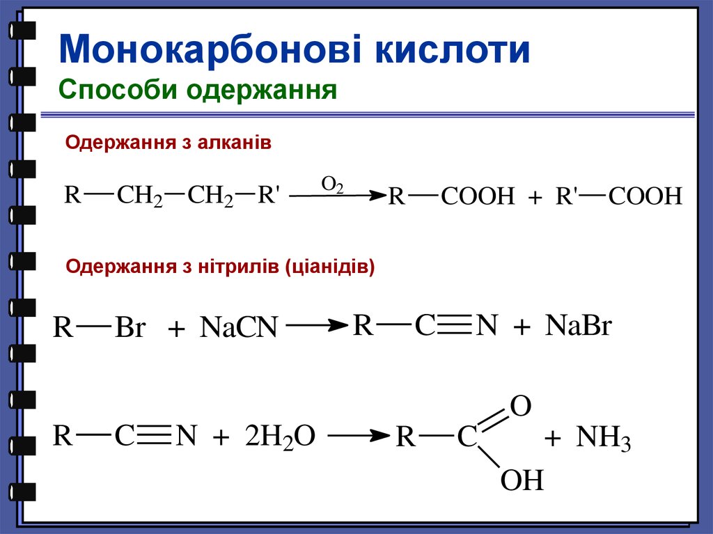 Из алкана получить кислоту. Нитрильный Синтез карбоновых кислот. Синтез карбоновых кислот из нитрилов. Способы получения нитрилов карбоновых кислот. Синтез карбоновых кислот из цианидов.