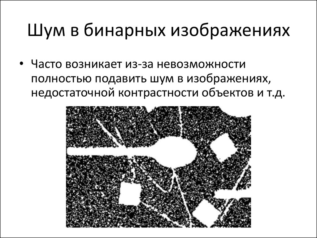 Бинаризация изображения с