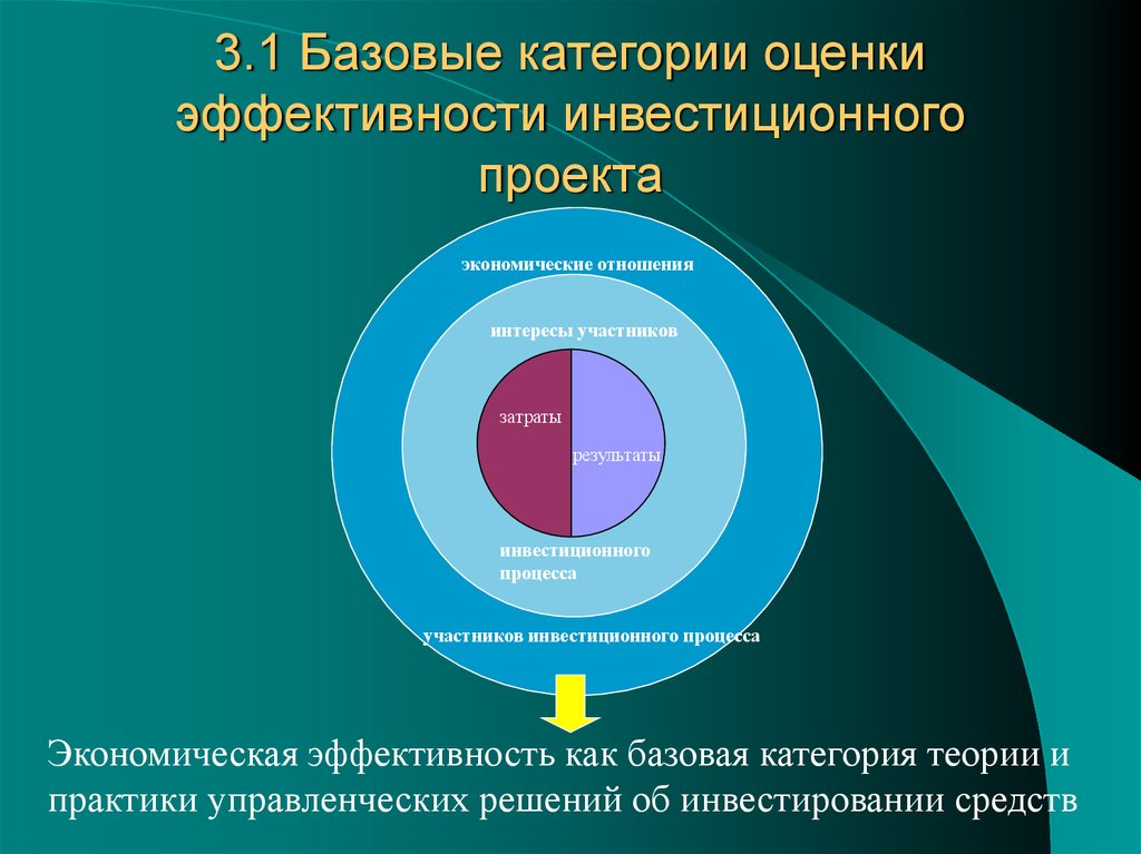 Аспект эффективности проекта