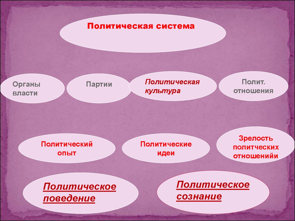 План на тему политическое поведение