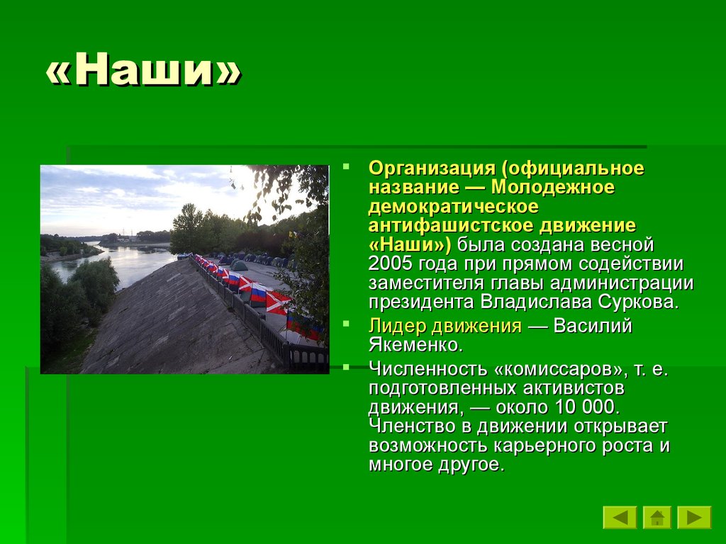 Молодежное движение в россии презентация