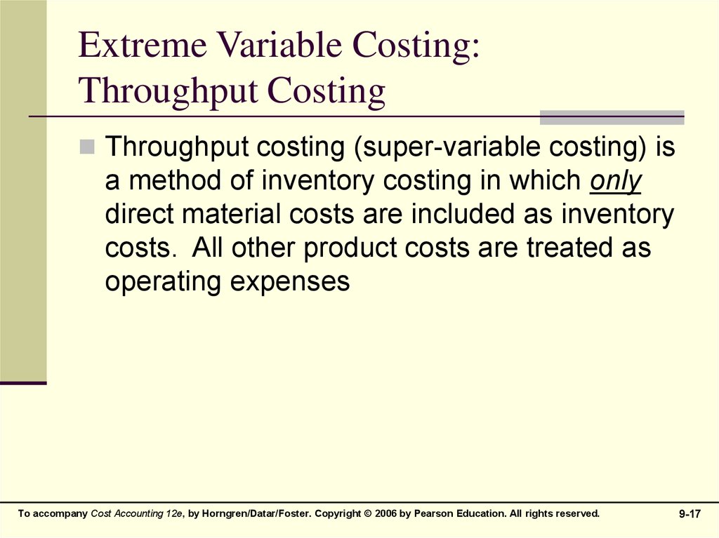 Capacity analysis