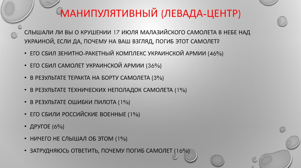 Манипулятивный (Левада-центр)