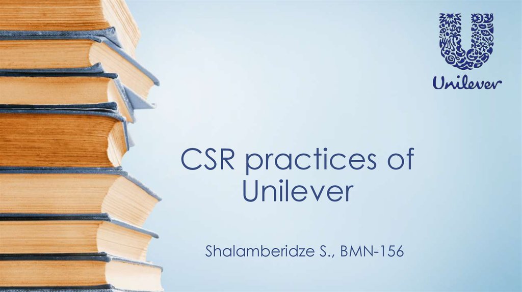 unilever csr case study
