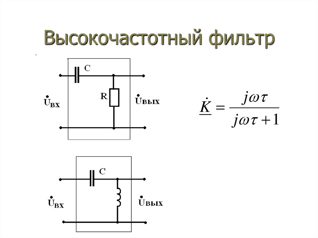 Высокочастотный фильтр изображения