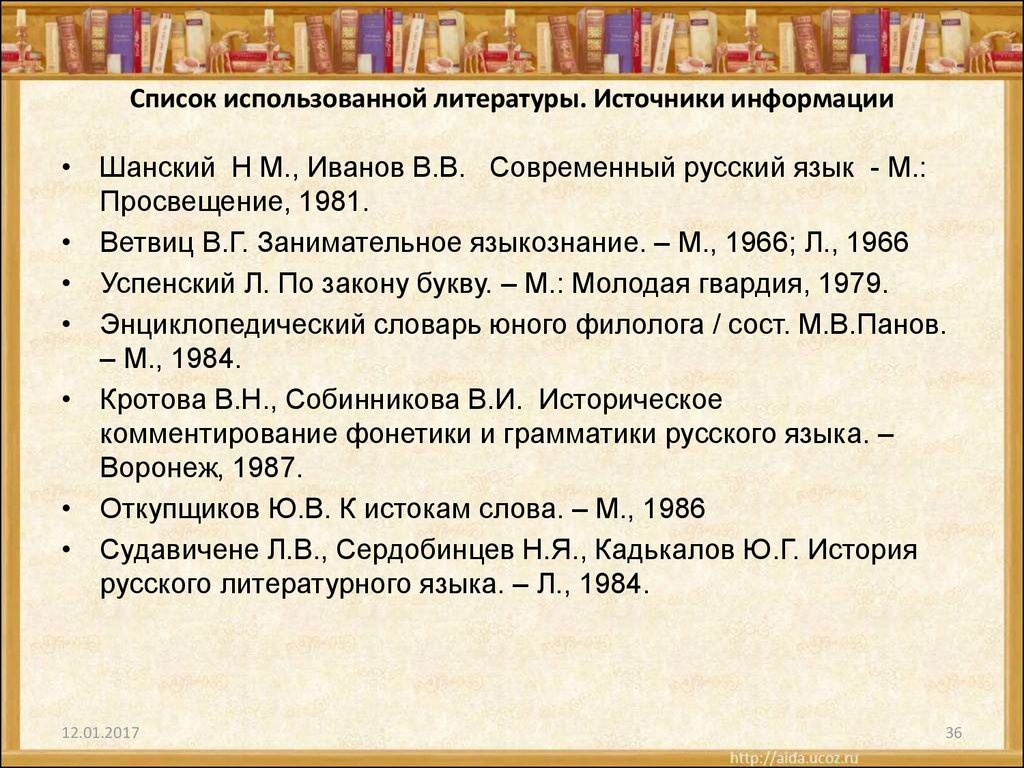 Перечень используемых. Список использованной литературы. Список использованной лит. Список исползрованной литерату. Список использованнойлитератцр.