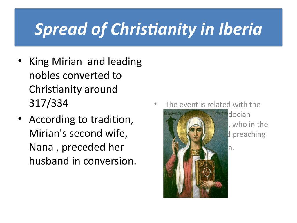 Spread of Christianity in Iberia