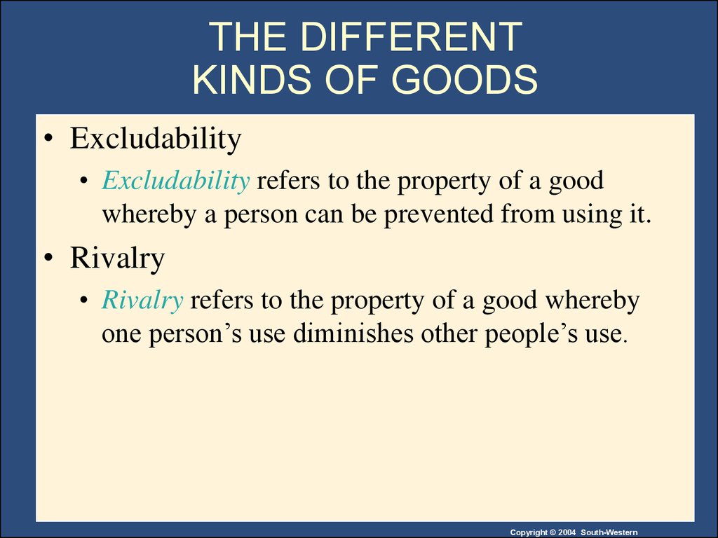 Public goods. Refer to. Common resources. Prevent from.