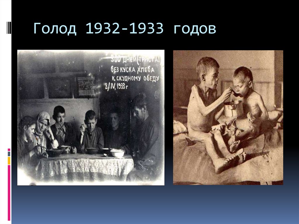 Начало голода в ссср. Голода 1932–1933 годов в Поволжье.