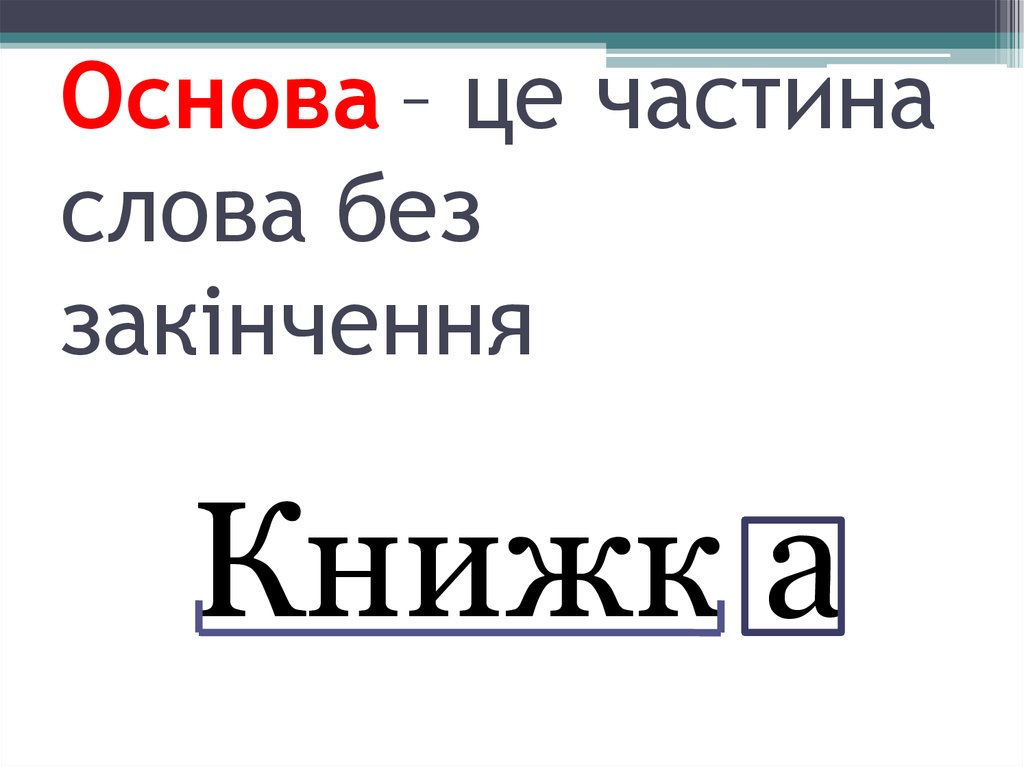 Будова слова - презентация онлайн