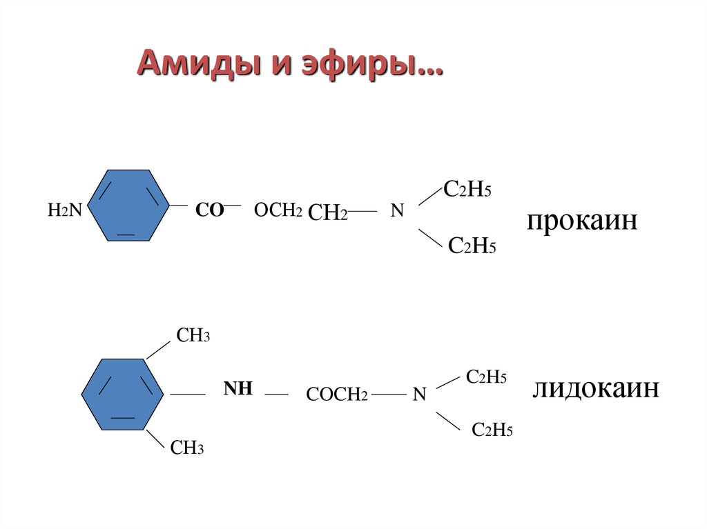 Местный анестетик сложный эфир. C2h5n. Амиды и эфиры анестетики. Сложные эфиры и амиды анестетики. Ch3-n-c2h5.