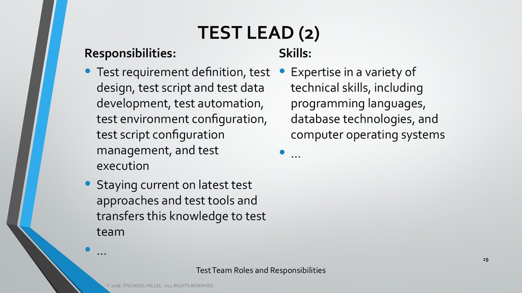 software testing details