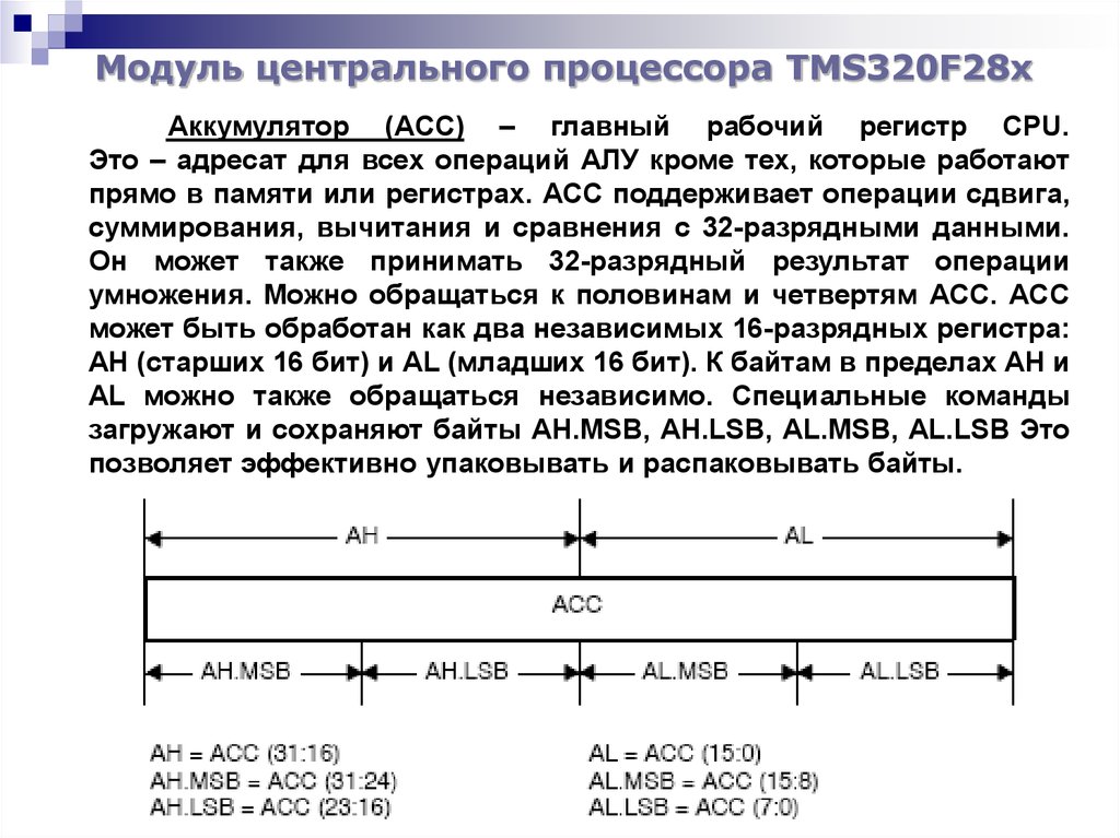 Модуль центрального процессора это