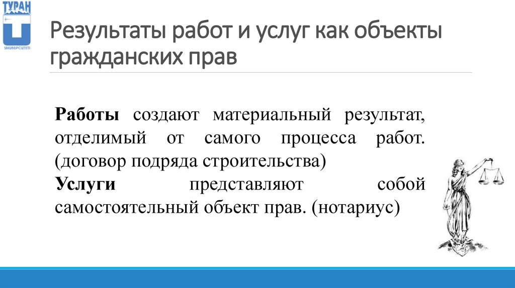 Результаты по праву