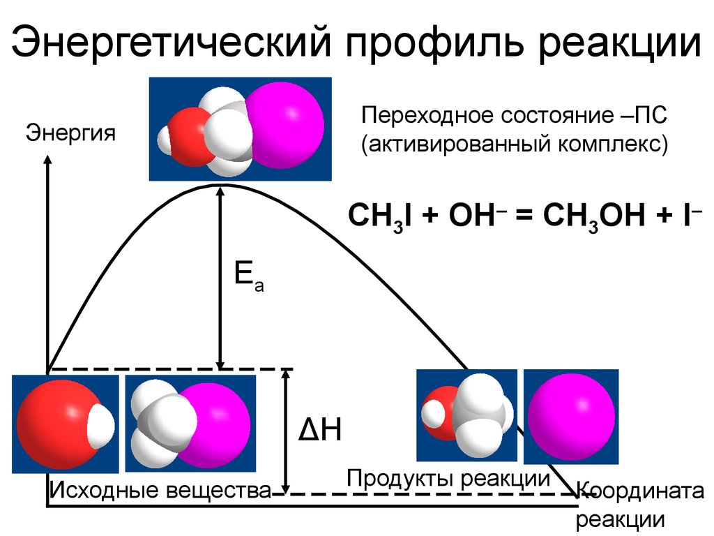 Какая реакция энергетически более выгодна