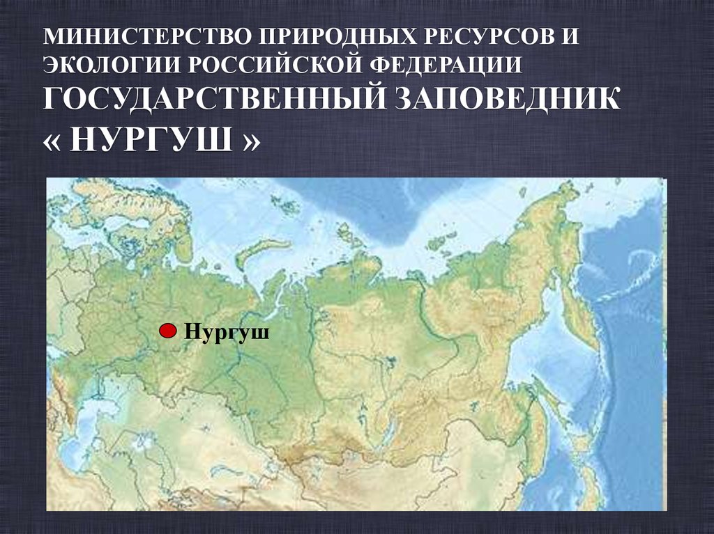 Заповедник нургуш карта