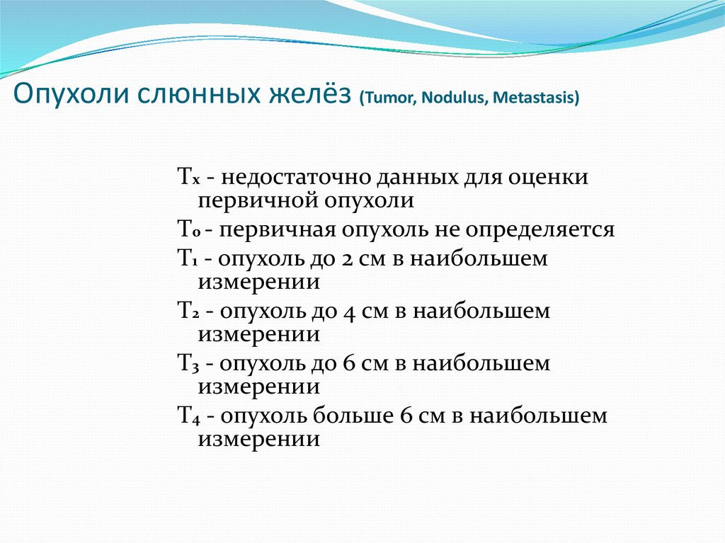 Доброкачественные и злокачественные опухоли слюнных желез презентация