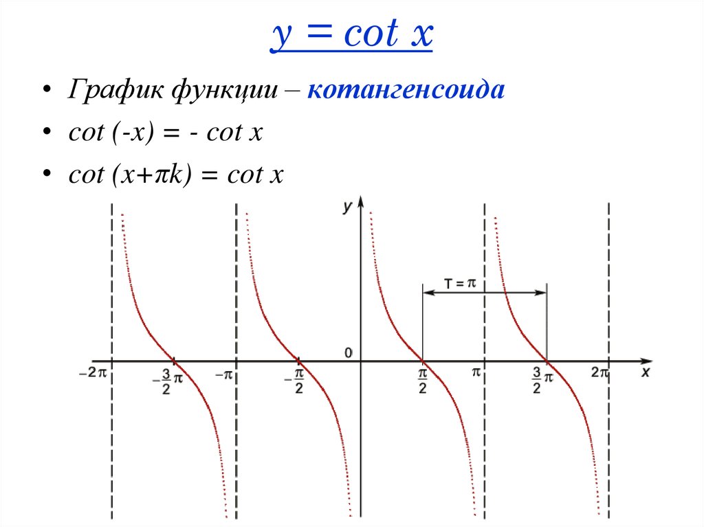 Функция y 48 x. Функция котангенсоида. Котангенсоида график. Функция cot. График тангенсоиды и котангенсоиды.
