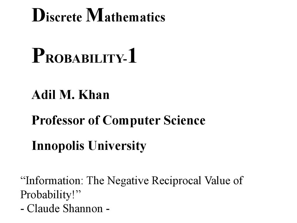 Discrete mathematics. Probability Math. Math presentation.