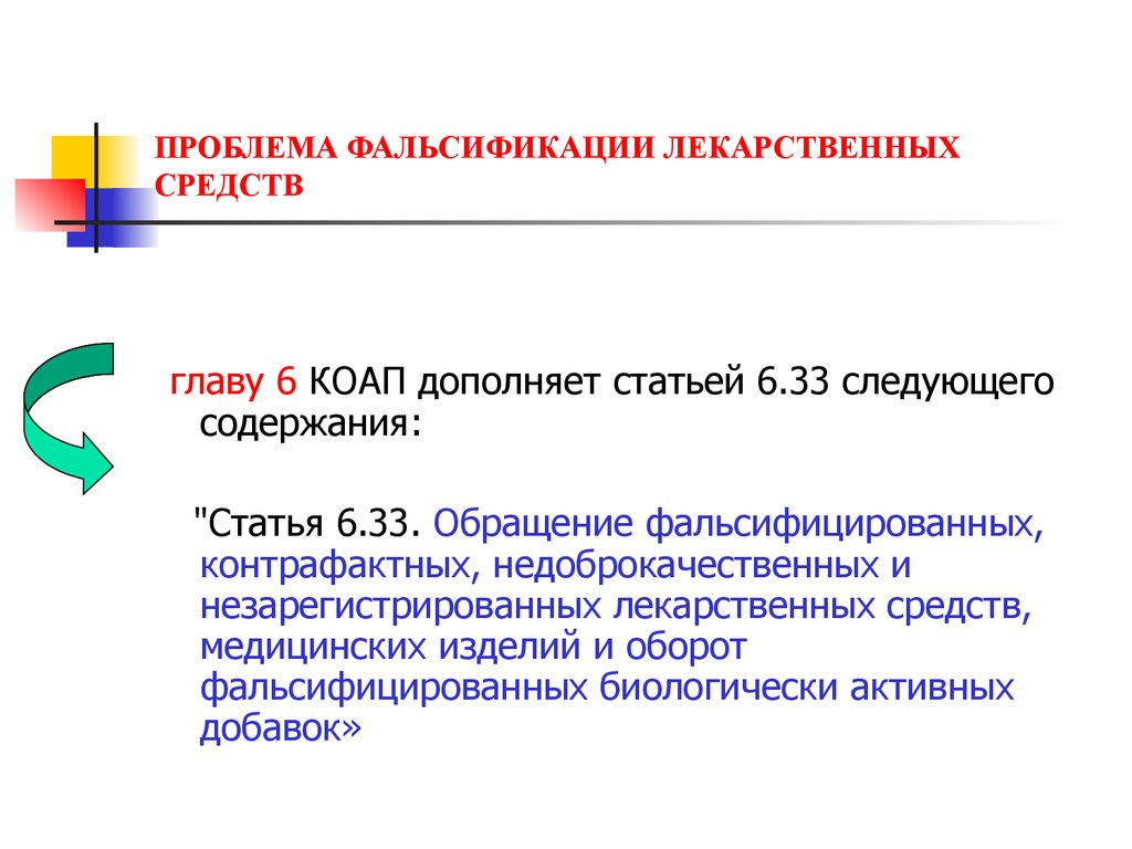 Проблема фальсификации лекарственных средств презентация