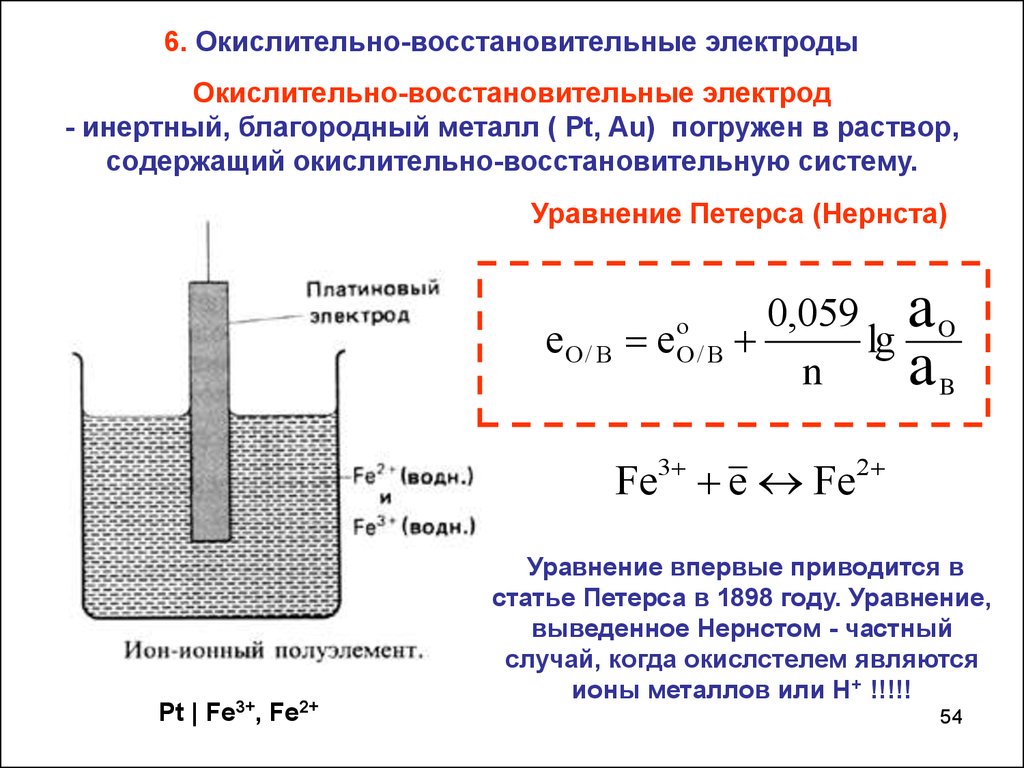 Окислительно восстановительные реакции электродов. Гальванический элемент окислительно восстановительного элемента. Окислительно-восстановительные электроды. Платиновый электрод схема. Электрохимическая схема окислительно восстановительного электрода.