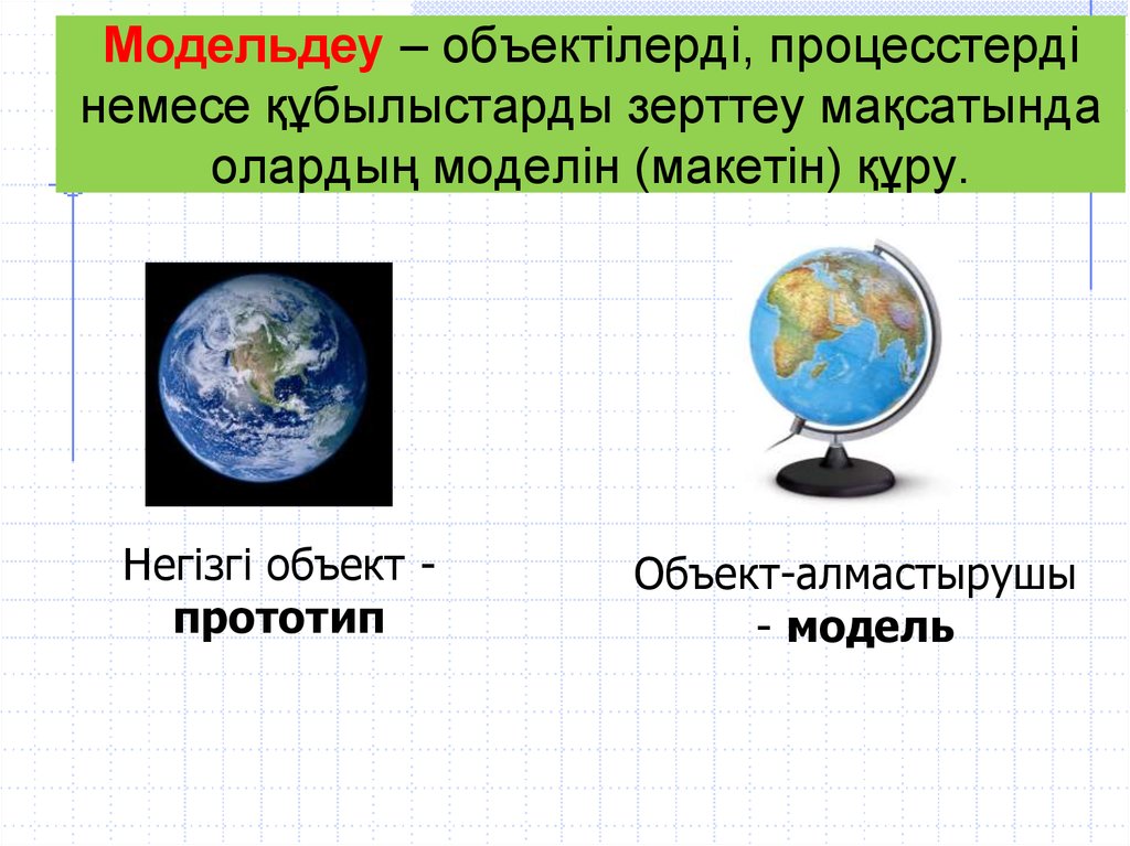 Объектілердің 3d модельдері 6 сынып