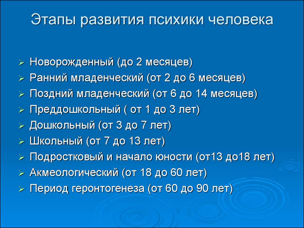 Развитие психики человека. Этапы психического развития. Основные этапы развития психики кратко. Этапы (стадии) развития психики. Психологические стадии развития человека.