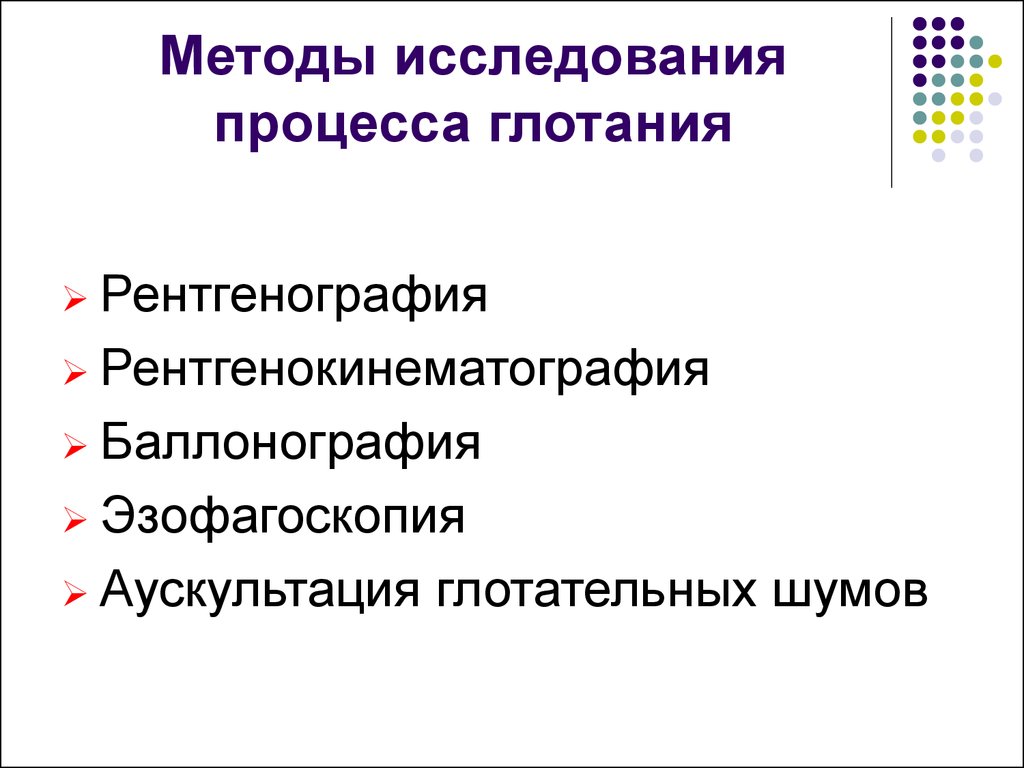 Методы исследования процессов. Методы исследования функции глотания.. Методики изучения глотания. Глотание его фазы методики изучения. Алгоритм исследования функции глотания.