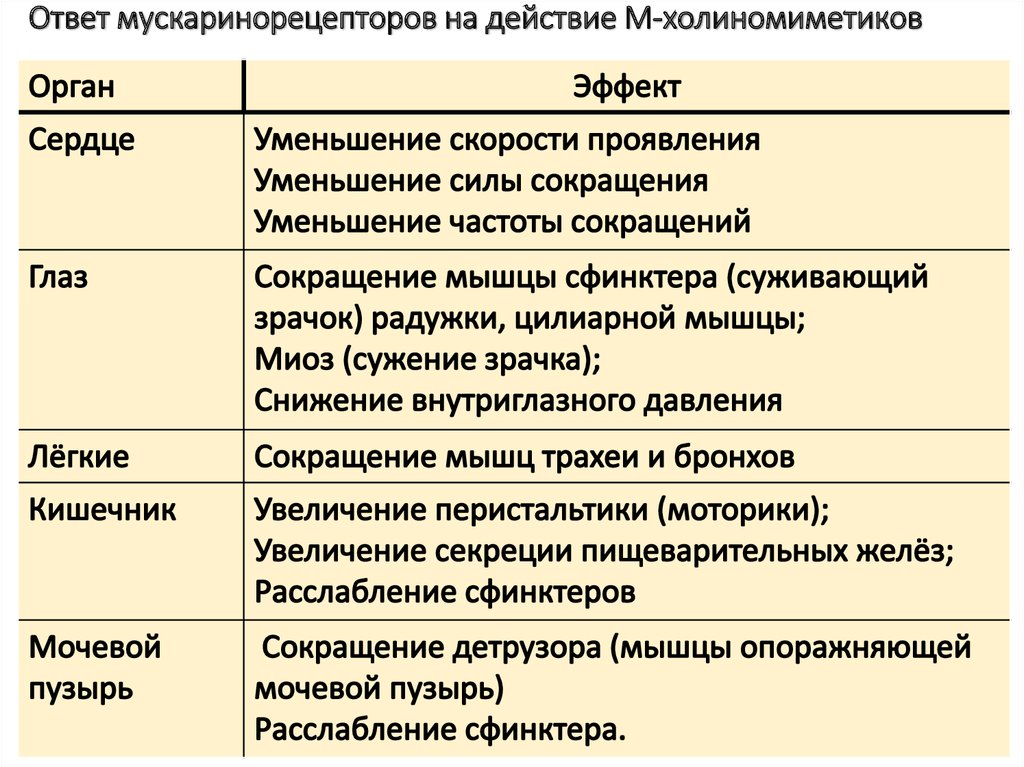 Влияние м. Основные эффекты м холиномиметиков. М-холиномиметики фармакологические эффекты. Основные фармакологические эффекты м- холиномиметиков. Мн холиномиметики фармакологические эффекты.