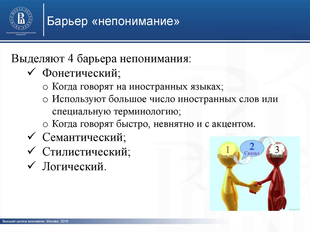 Стилистический барьер общения возникает из за. Коммуникативные барьеры непонимания. Барьер общения непонимание. Стилистический барьер непонимания. Логический барьер непонимания.