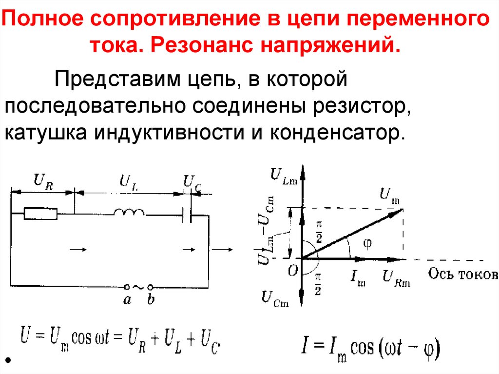 Сопротивление переменного тока. Полное сопротивление цепи переменного тока. Полное сопротивление RLC цепи переменного тока. Полное сопротивление импеданс цепи переменного тока. Полное сопротивление цепи с катушкой и резистором.