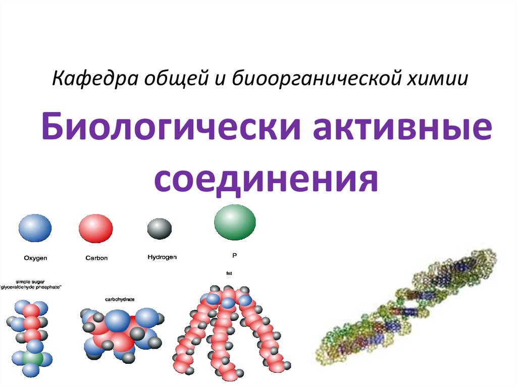 Кафедра биоорганической химии