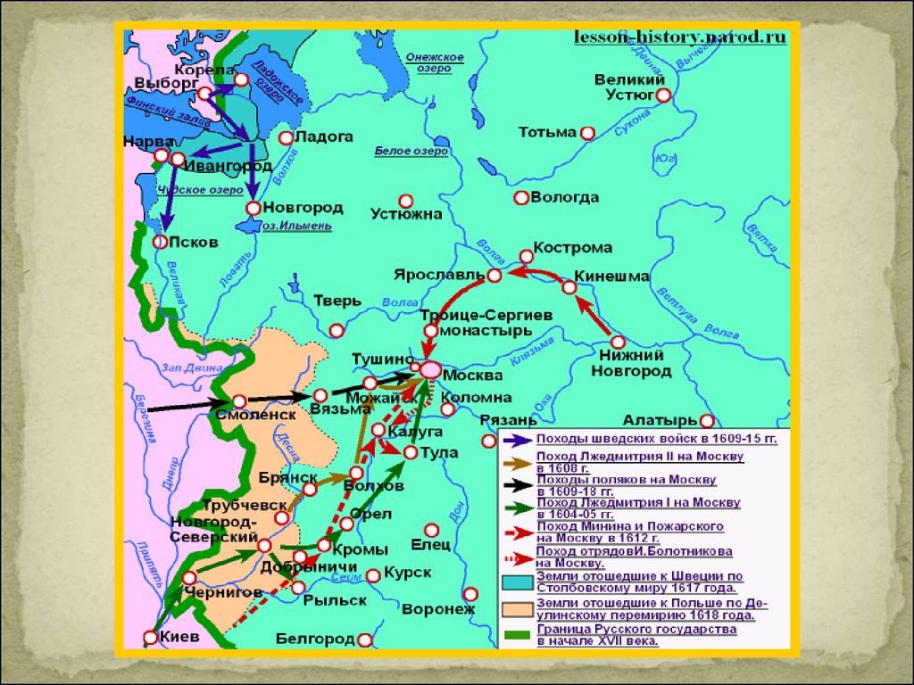 Первое народное ополчение карта - 80 фото