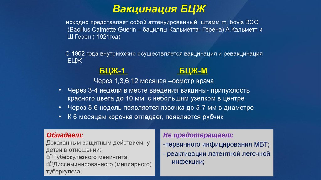 Вакцинация против туберкулеза картинки